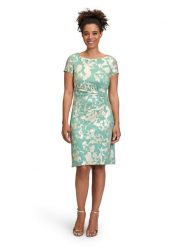 Vera Mont Sukienka w kolorze zielonym rozmiar: 42. Zielone sukienki damskie Vera Mont, bez wzorów, bez ramiączek. Za 201.55 zł.