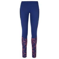 Legginsy damskie Kilpi Runner. Niebieskie legginsy damskie Kilpi, l, bez wzorów. Za 179.35 zł.