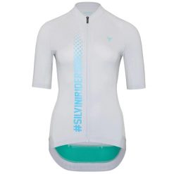 Koszulka rowerowa (z krótkim rękawem) damska SILVINI Women Jersey MAZZANA. Szare koszulki sportowe damskie Silvini, m, bez wzorów, z jersey, bez ramiączek. Za 341.50 zł.