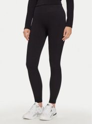 Guess Legginsy V4YB00 Z3F90 Czarny Slim Fit. Czarne legginsy damskie Guess, l, z aplikacjami, z syntetyku. Za 149.99 zł.