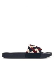 Tommy Hilfiger Klapki Th Braided Pool Slide FW0FW09203 Kolorowy. Klapki damskie Tommy Hilfiger, bez wzorów, z materiału, bez obcasa, bez zapięcia. Za 209.99 zł.