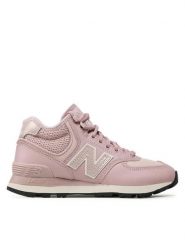 New Balance Sneakersy WH574MB2 Różowy. Czerwone obuwie sportowe damskie New Balance, ze skóry, bez zapięcia. Za 309.99 zł.