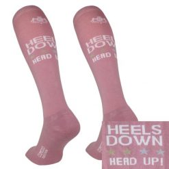 Skarpetki jeździeckie damskie Heels down różowe. Czerwone skarpetki damskie COMODO, bez wzorów, z bawełny. Za 29.99 zł.