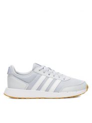 Adidas Sneakersy Run 50S IG6558 Niebieski. Niebieskie obuwie sportowe damskie Adidas, z materiału, bez zapięcia. Za 219.99 zł.