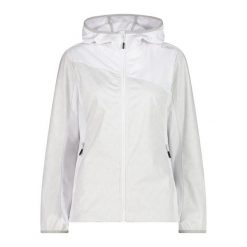 Kurtka damska turystyczna CMP 33A5176. Białe kurtki sportowe damskie CMP, l, bez wzorów, z softshellu, z kapturem. W wyprzedaży za 328.99 zł.