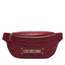 Nerka LOVE MOSCHINO. Czerwone nerki i saszetki damskie Love Moschino, bez dodatków. Za 679.99 zł.