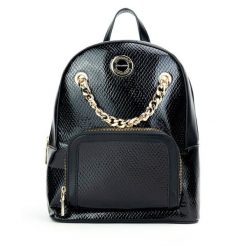 Plecak Monnari. Czarne plecaki Monnari, bez wzorów. Za 159.99 zł.