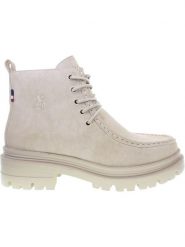 U.S. Polo Assn. Botki w kolorze kremowym rozmiar: 39. Brązowe botki damskie U.S. Polo Assn., bez obcasa, bez zapięcia. Za 250.35 zł.