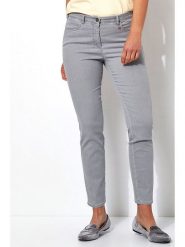 Relaxed by TONI Dżinsy - Slim fit - w kolorze szarym rozmiar: W25. Szare jeansy damskie Relaxed by TONI. Za 92.21 zł.