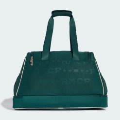 TORBA PIŁKARSKA REAL MADRYT ORI. Białe torby sportowe Adidas, bez wzorów, z materiału. Za 299.00 zł.
