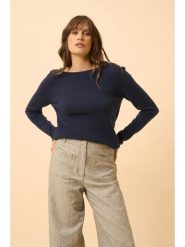 Just Cashmere Kaszmirowy sweter "Grace" w kolorze granatowym rozmiar: XXL. Niebieskie swetry klasyczne damskie Just Cashmere, xxl, z kaszmiru, bez kołnierzyka. Za 361.99 zł.