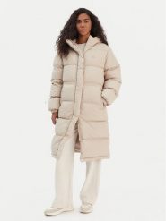 Lacoste Kurtka zimowa BF2614 Beżowy Regular Fit. Brązowe kurtki damskie Lacoste, na zimę, bez wzorów, z syntetyku, bez kaptura. Za 1,819.00 zł.