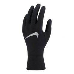 Rękawice Accelerate DriFIT. Czarne rękawiczki damskie Nike, bez wzorów. Za 317.99 zł.