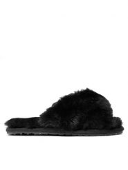 EMU Australia Kapcie Mayberry W11573 Czarny. Czarne kapcie damskie EMU Australia, ze skóry. Za 299.99 zł.
