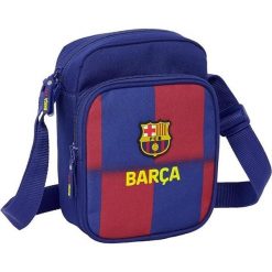 Praktyczna torba boczna Barcelony 25-26. Niebieskie torby sportowe FC BARCELONA, bez wzorów. Za 99.00 zł.