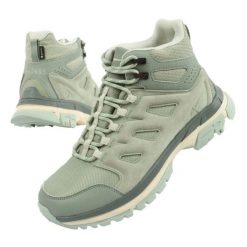 Buty Tamaris Hiking 1-26257-39 723 zielone. Zielone obuwie trekkingowe damskie z gore-texu, bez zapięcia. Za 466.73 zł.