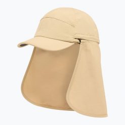 Czapka z daszkiem Jack Wolfskin Canyon. Brązowe czapki z daszkiem damskie Jack Wolfskin, bez wzorów. Za 129.99 zł.