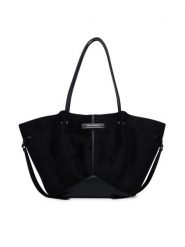 KARL LAGERFELD Torebka B4W30359 Czarny. Czarne shopper bag KARL LAGERFELD, bez wzorów, z materiału, bez dodatków. Za 849.99 zł.