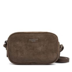 Torebka Weekend Max Mara. Brązowe listonoszki damskie Weekend Max Mara, bez wzorów, bez dodatków. Za 1,479.00 zł.