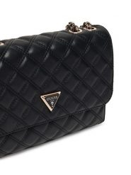 Guess Torebka Giully II HWQG96 73200 Czarny. Czarne torebki klasyczne damskie Guess, ze skóry, bez dodatków. Za 462.99 zł.