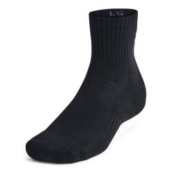 Under Armour UNISEX UA TC 3PK QTR Skarpety uniseks. Czarne skarpetki damskie Under Armour, bez wzorów. Za 54.99 zł.