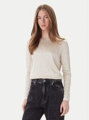 ViCOLO Bluzka TF0244 Écru Regular Fit. Bluzki damskie ViCOLO, m, bez wzorów, z wiskozy, bez kołnierzyka, bez ramiączek. Za 219.99 zł.