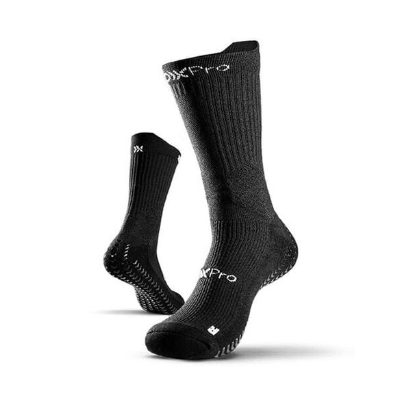 Skarpety koszykarskie SOXPro Fast Break Anti-Sprain Grip w kolorze czarnym. Czarne skarpetki damskie GEARXPRO, bez wzorów. Za 178.00 zł.