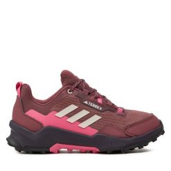 Trekkingi adidas. Brązowe obuwie trekkingowe damskie Adidas, bez zapięcia. Za 309.99 zł.