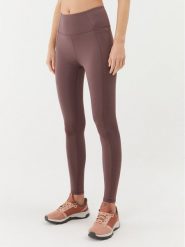 Columbia Legginsy Boundless Trek™ Legging Brązowy Regular Fit. Brązowe legginsy damskie Columbia, l, bez wzorów, z syntetyku, outdoorowe. Za 249.99 zł.