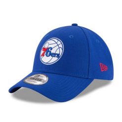 Czapka z daszkiem New Era NBA Philadelphia 76ers. Niebieskie czapki z daszkiem damskie New Era, bez wzorów. Za 177.00 zł.