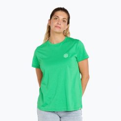 Koszulka damska Rip Curl Re-Entry Crew. Zielone koszulki sportowe damskie RIPCURL, xs, bez wzorów, bez ramiączek. Za 99.99 zł.