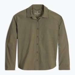Koszula damska Royal Robbins Wilder. Zielone koszule damskie ROYAL ROBBINS, bez wzorów, casualowe, bez kołnierzyka, bez ramiączek. Za 349.99 zł.