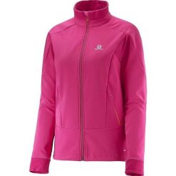 Kurtka softshell damska Salomon Momemtum techniczna. Czerwone kurtki sportowe damskie Salomon, s, bez wzorów, z softshellu, bez kaptura. W wyprzedaży za 239.00 zł.