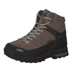 Damskie buty trekkingowe w średnim wieku CMP Moon waterprof. Brązowe obuwie trekkingowe damskie CMP, z gumy, bez zapięcia. Za 477.15 zł.
