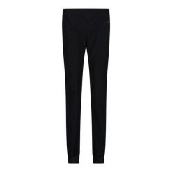 Spodnie damskie turystyczne CMP 3T73776T. Czarne spodnie materiałowe damskie CMP, bez wzorów. W wyprzedaży za 184.99 zł.