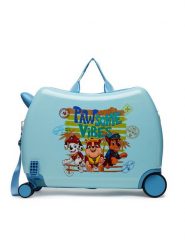 Paw Patrol Walizka dziecięca ACCCS-SS25-347PAW-S Niebieski. Niebieskie walizki PAW PATROL, bez wzorów, z tworzywa sztucznego. Za 219.99 zł.