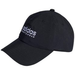 Czapka z daszkiem adidas Seersucker Dad. Białe czapki z daszkiem damskie Adidas, bez wzorów. Za 73.00 zł.