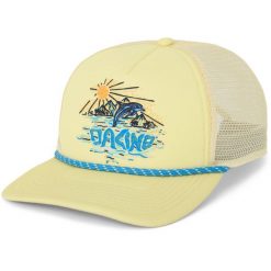 Czapka Trucker Dakine. Żółte czapki z daszkiem damskie Dakine, bez wzorów. Za 197.00 zł.