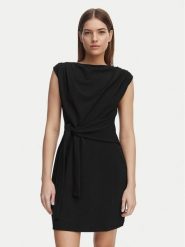 French Connection Sukienka koktajlowa 719H0 Czarny Slim Fit. Czarne sukienki damskie French Connection, bez wzorów, z syntetyku, wizytowe, bez ramiączek. Za 379.99 zł.