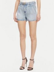 Gaudi Szorty jeansowe 511BD26020 Niebieski Regular Fit. Niebieskie szorty damskie Gaudi, bez wzorów, z jeansu. Za 269.99 zł.