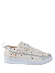 Streetfly Sneakersy w kolorze kremowym ze wzorem rozmiar: 40. Brązowe obuwie sportowe damskie Streetfly, bez zapięcia. Za 171.28 zł.