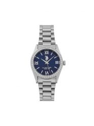 U.S. Polo Assn. Zegarek Melanie USP8460BL Srebrny. Szare, analogowe zegarki damskie U.S. Polo Assn., srebrne. Za 409.99 zł.