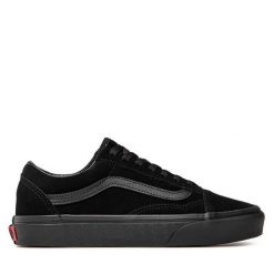 Tenisówki Vans. Czarne trampki damskie Vans, bez wzorów, bez zapięcia. Za 239.99 zł.