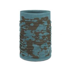 Komin chusta wielofunkcyjna z wełny merino lightweight. Niebieskie chusty damskie Buff, na zimę, bez wzorów, z wełny. Za 149.90 zł.