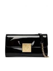 Armani Exchange Torebka XW000358 AF21362 UC001 Czarny. Czarne torebki wieczorowe damskie Armani Exchange, bez wzorów, ze skóry, bez dodatków. Za 469.99 zł.