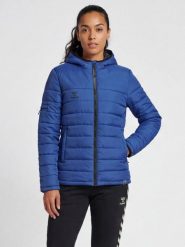 Kurtka damska Hummel Quilted North. Niebieskie kurtki damskie Hummel, l, bez wzorów, z materiału, z kapturem. Za 268.00 zł.