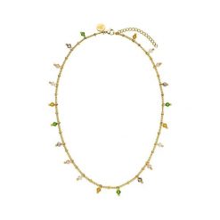 Purelei Purelei Naszyjnik Boho Naszyjniki 1 ct Damski. Czerwone naszyjniki damskie Purelei, z perłą, srebrne. Za 143.49 zł.