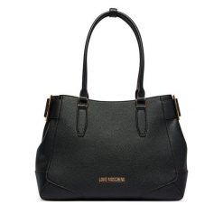 Torebka LOVE MOSCHINO. Czarne torebki klasyczne damskie Love Moschino, bez dodatków. Za 1,059.00 zł.