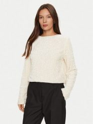 ONLY Bluzka Lanika 15339412 Écru Regular Fit. Bluzki damskie Only, m, bez wzorów, z syntetyku, bez kołnierzyka, bez ramiączek. Za 139.99 zł.