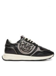 PINKO Sneakersy Zoe 01 SS0087P023 Czarny. Czarne obuwie sportowe damskie Pinko, ze skóry, bez zapięcia. Za 1,119.00 zł.